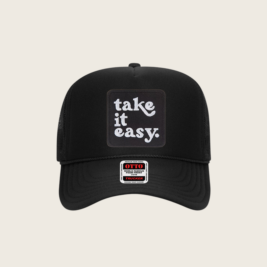 TAKE IT EASY TRUCKER HAT
