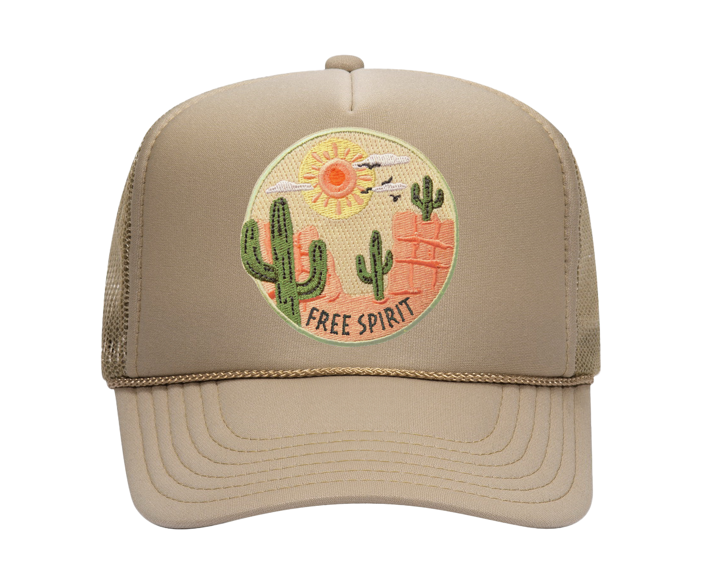 FREE SPIRIT PATCH TRUCKER HAT