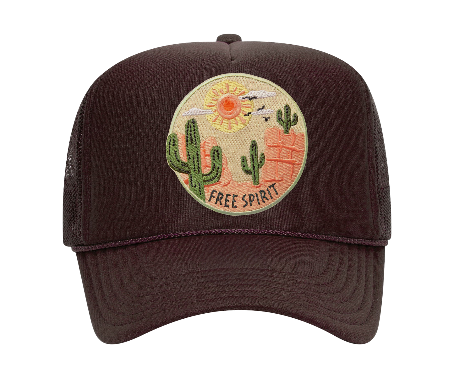 FREE SPIRIT PATCH TRUCKER HAT