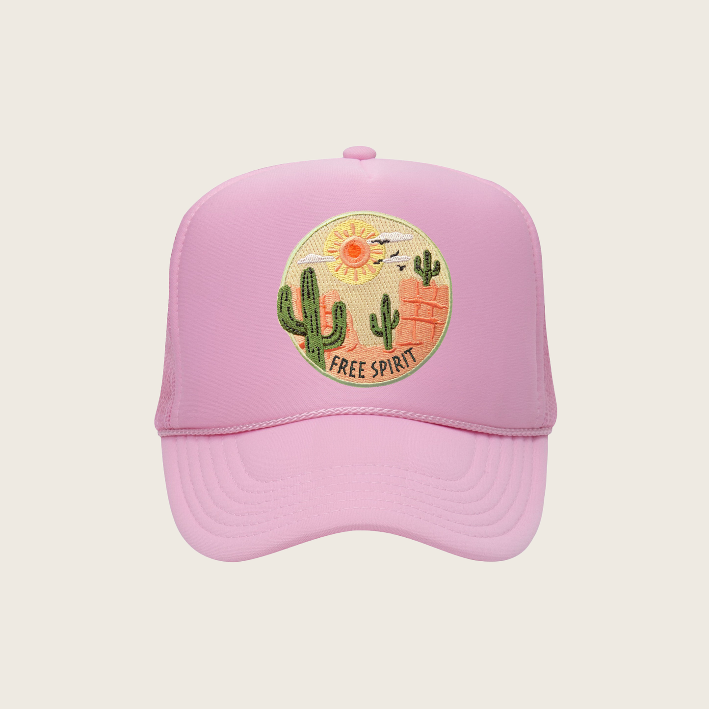 FREE SPIRIT PATCH TRUCKER HAT