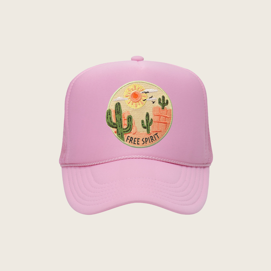 FREE SPIRIT PATCH TRUCKER HAT