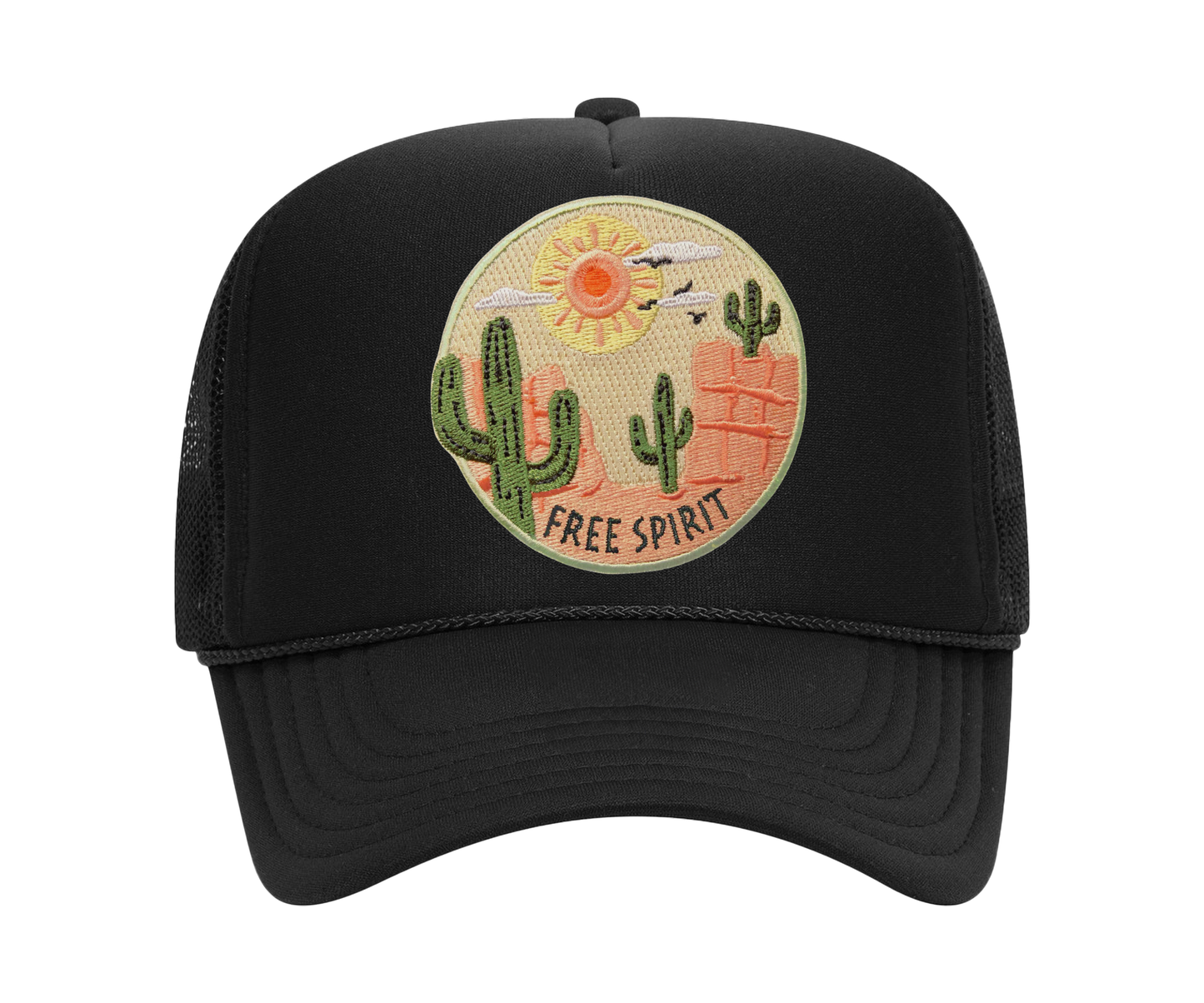 FREE SPIRIT PATCH TRUCKER HAT