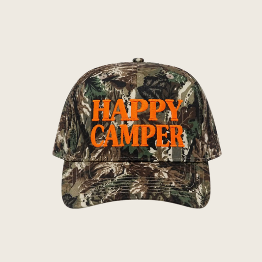 HAPPY CAMPER HAT