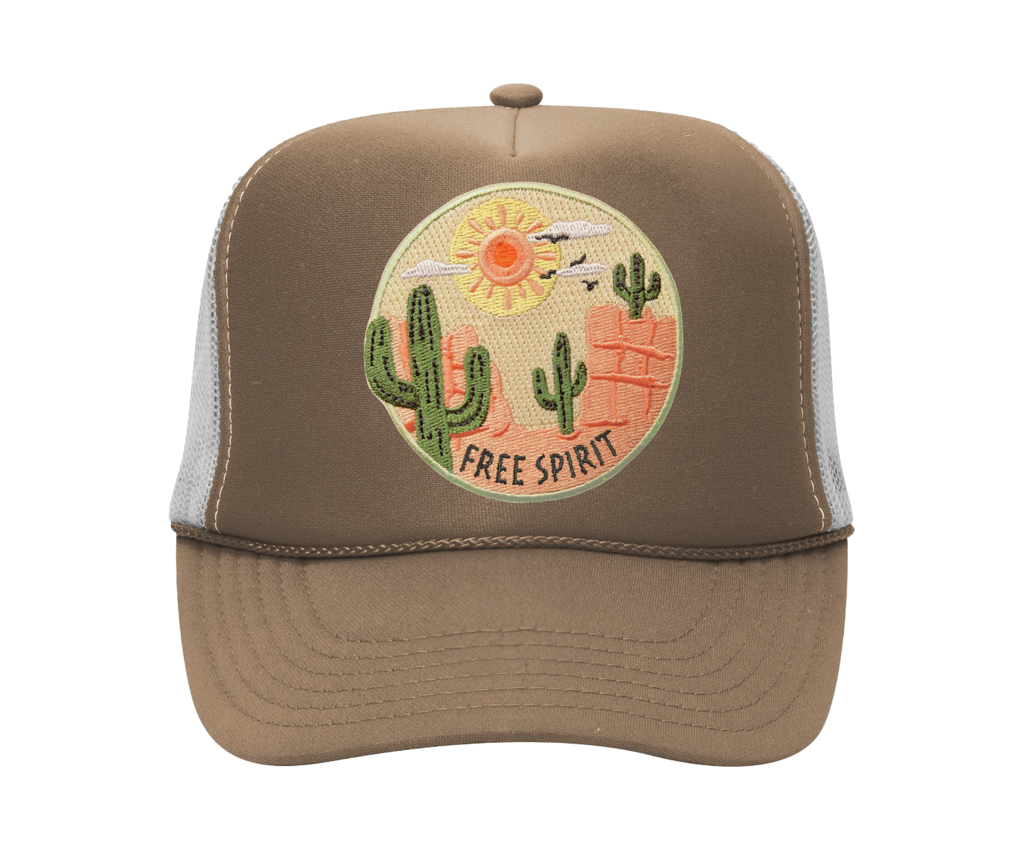 FREE SPIRIT PATCH TRUCKER HAT