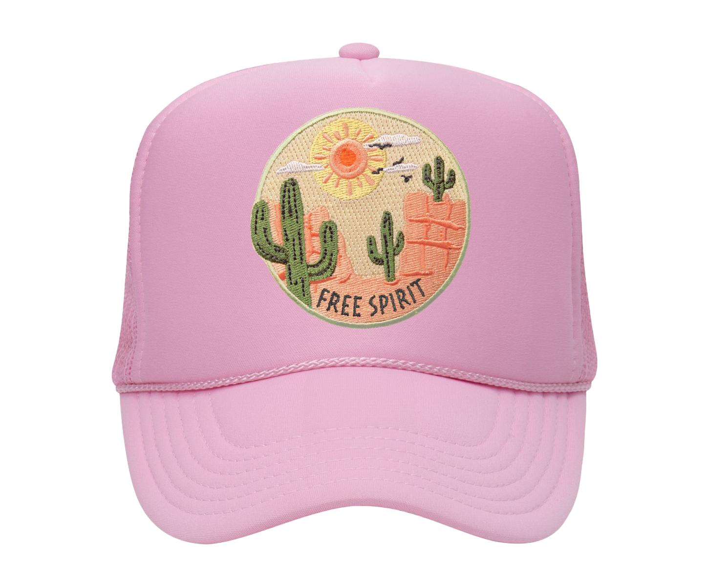 FREE SPIRIT PATCH TRUCKER HAT