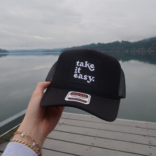 TAKE IT EASY TRUCKER HAT