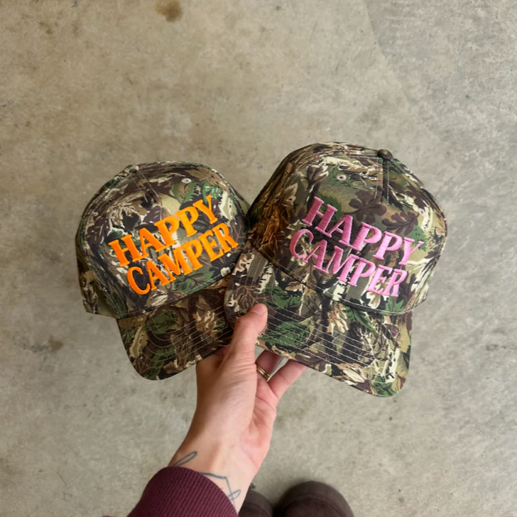 HAPPY CAMPER HAT